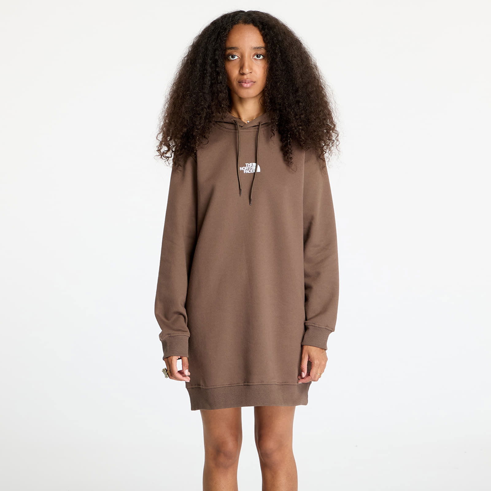 Zumu Hooded Dress Smokey Brown