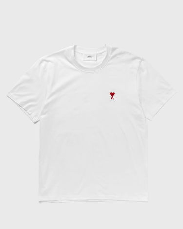 Tričko AMI T-Shirt Biela | BFUTS001 724 100, 2