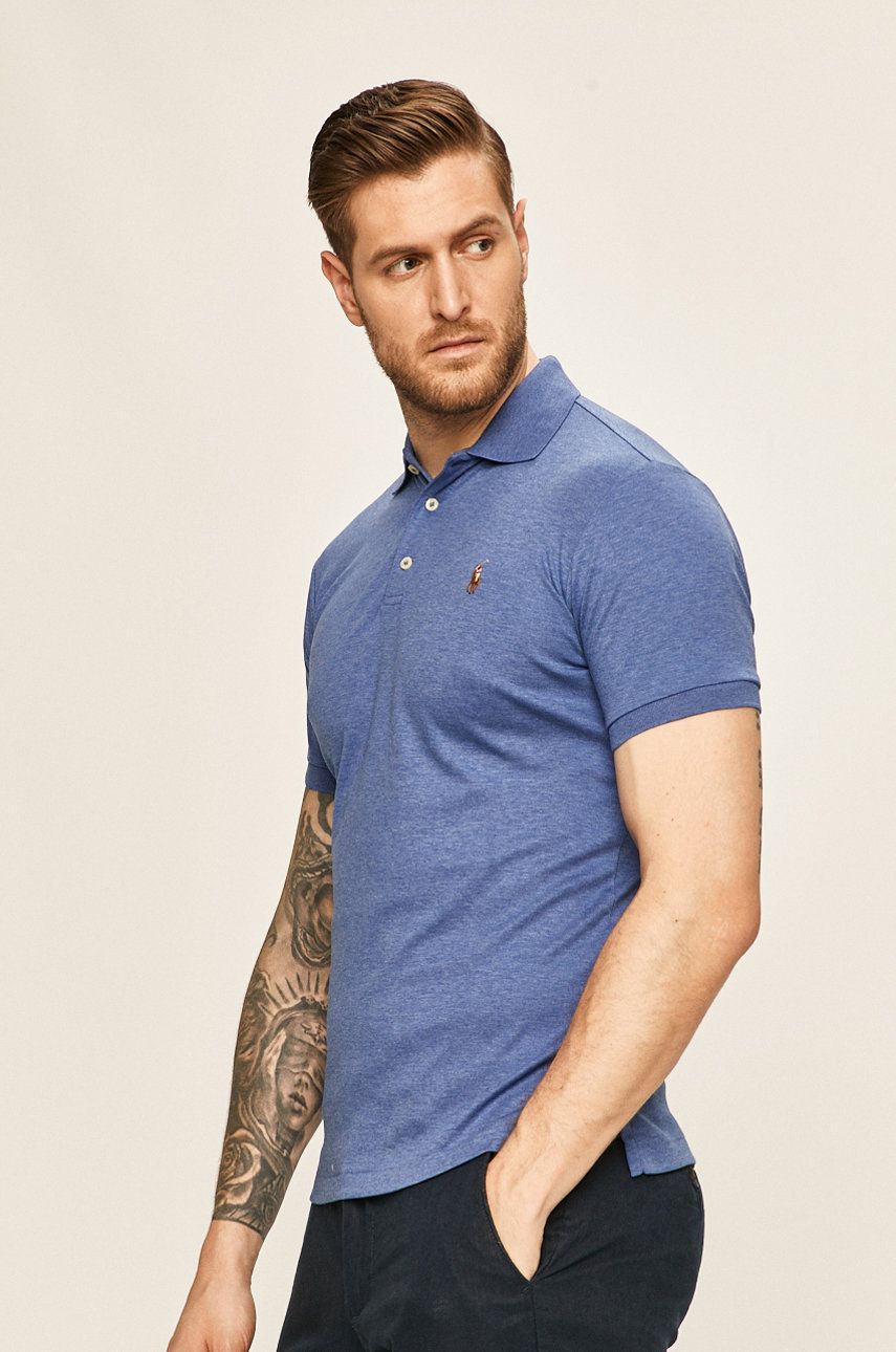Polo tričko Polo by Ralph Lauren Polo Shirt Modrá | 710685514006, 0