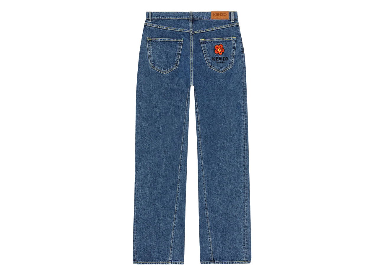 Džínsy KENZO x Nigo Boke Flower Crest Jeans Navy | FC55DP404CEI.76, 0