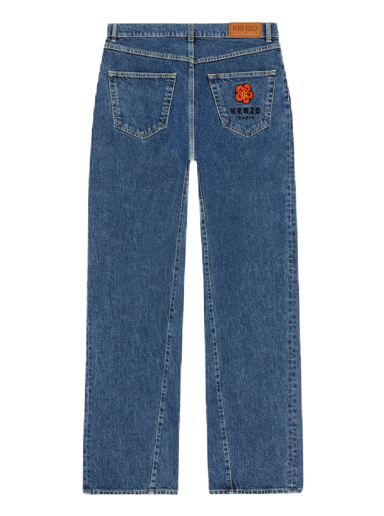 Džínsy KENZO x Nigo Boke Flower Crest Jeans Navy | FC55DP404CEI.76