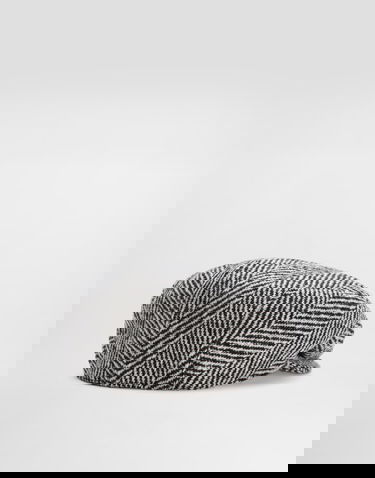 Šiltovka Dolce & Gabbana Dolce & Gabbana Shetland Chevron Flat Cap Rôznofarebný | GH587AFC2FVS8030, 1