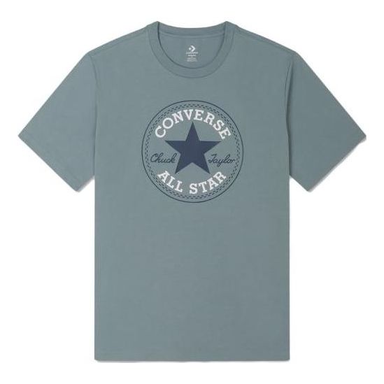 Tričko Converse All Star Patch Standard Fit T-Shirt Modrá | 10025459-A13