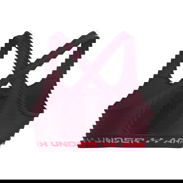 Podprsenka Under Armour High Crossback Bra Vínová | 1361034-600, 3