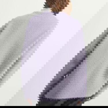 Sveter Samsoe Samsoe Sajeanne Hairy Knit Sweater Fialová | F25300007-163810TCX, 3