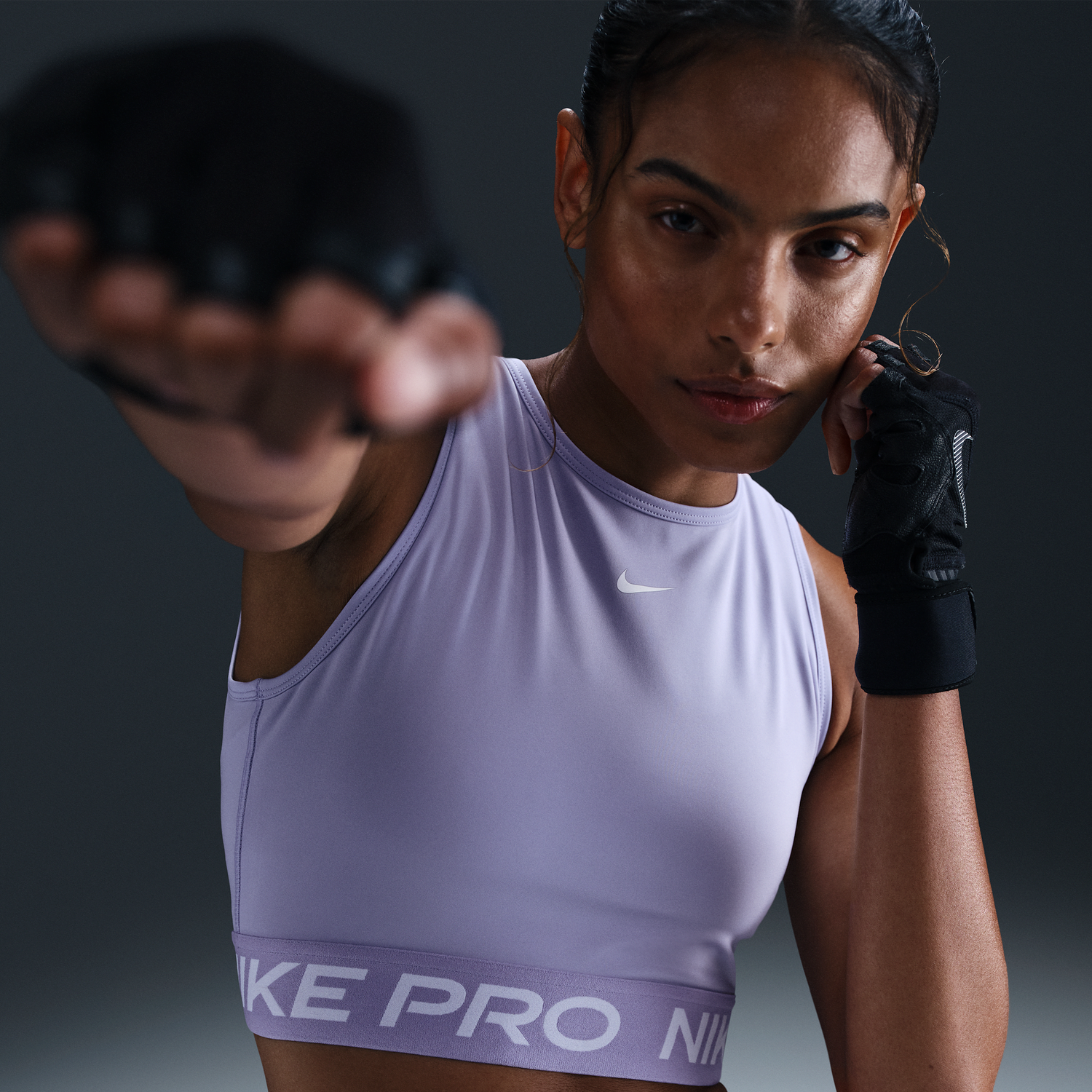 Podprsenka Nike Dri-FIT Pro Training Crop Top Fialová | FZ3615-533, 1