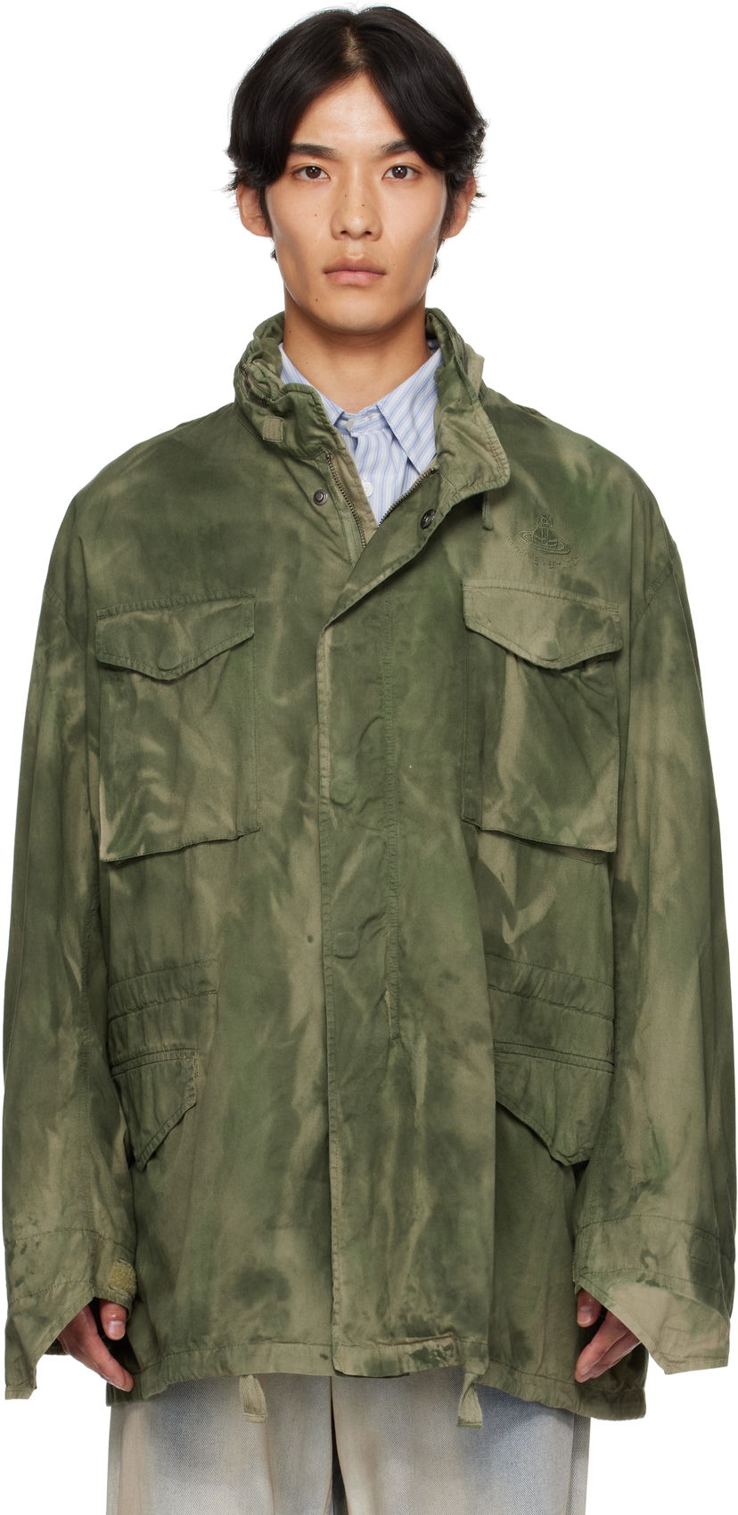 Bunda Vivienne Westwood Vivienne Westwood Hilda Jesser Jacket Zelené | 3304000N-W0135-