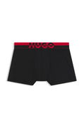 Three-pack modal-blend trunks with logo waistbands