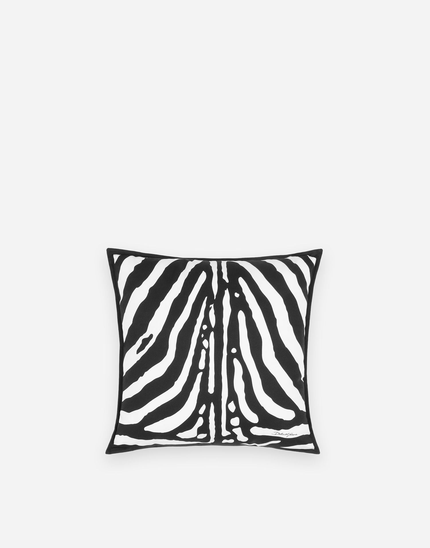 Home decor Dolce & Gabbana Dolce & Gabbana Zebra Print Canvas Cushion Rôznofarebný | TCE001TCAF1UZ003, 0