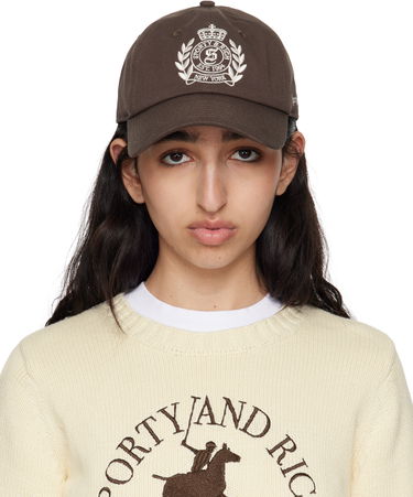 Šiltovka Sporty & Rich Sporty & Rich H&W Crest Cap Hnedá | AC040612241BR03, 0