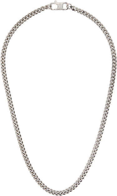 Náhrdelník Maison Margiela MM6 Maison Margiela Silver-Tone Curb Chain Necklace Metalická | SM6UU0083 SV0235, 0