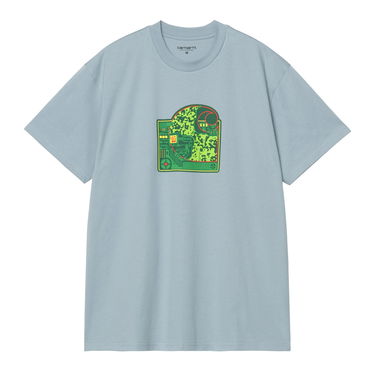 Tričko Carhartt WIP Carhartt WIP Chip Graphic T-Shirt Modrá | I035524_19, 3