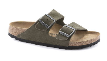 Tenisky a topánky Birkenstock Arizona Suede Leather Regular Fit Zelené | 1025070, 1