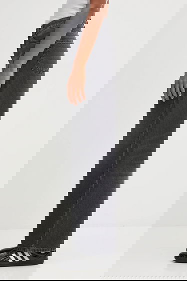 Džínsy Carhartt WIP Carhartt WIP Jane Pant Wide-Leg Jeans Šedá | I030497.894L, 1