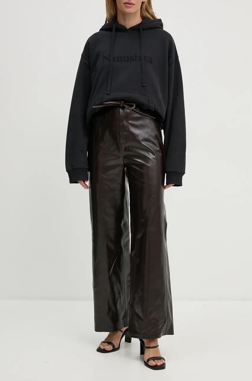 High-Waisted Wide-Leg Pants