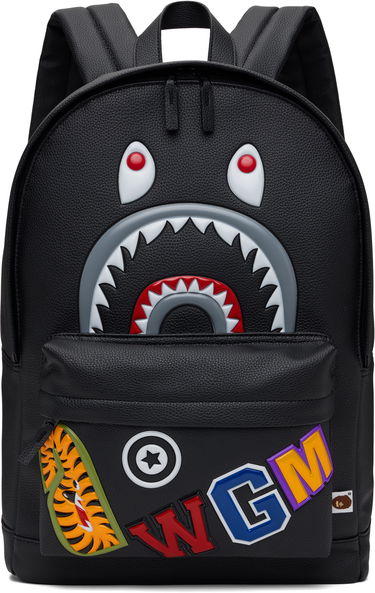 Batoh BAPE Shark Daypack Backpack Čierna | 001BAK701005F, 0