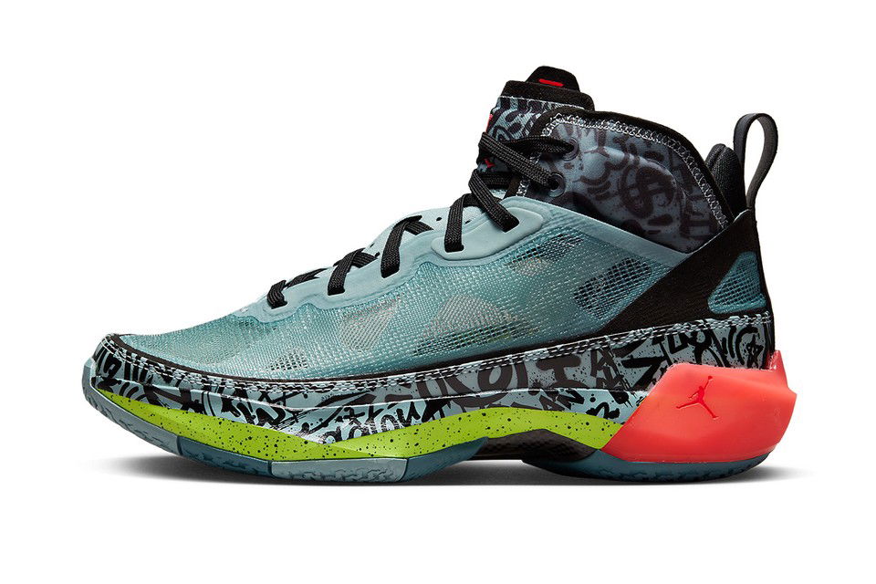 Tenisky a topánky Jordan Satou Sabally x Air 37 "Grafitti" W Zelené | DV3142-367, 0