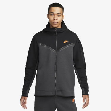 Mikina Nike Sportswear Tech Fleece Full-Zip Hoodie Šedá | DV0537-070, 4