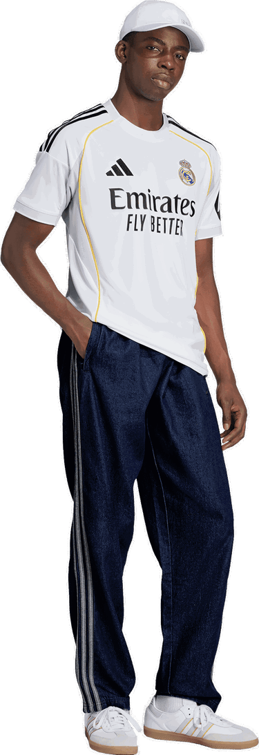 Dres adidas Performance Real Madrid 25/26 Home Jersey Biela | JJ1931, 4
