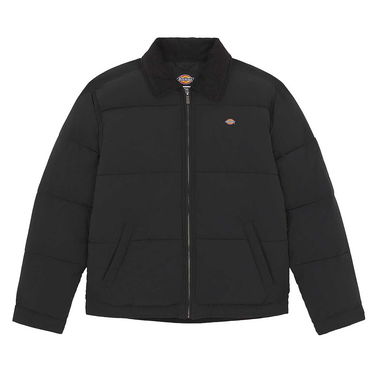 Prešívaná bunda Dickies OVERBROOK EISENHOWER PUFFER JACKET Čierna | DK0A4YEXBLK1, 1