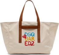 Dsquared2 Summer Lovers Canvas Tote Bag