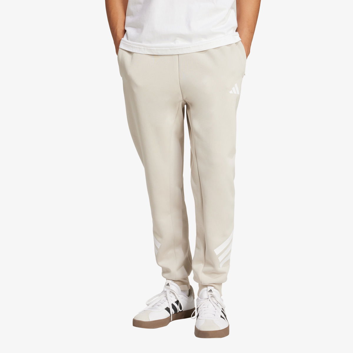 Tepláky adidas Originals Men's Future Icons 3-Stripes Pants Béžová | JW7092, 1