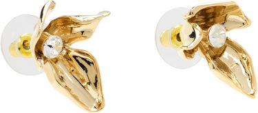 Náušnice Erdem Erdem Gold-Tone Crystal Flower Earrings Žltá | PF25_JE18_00038003, 1