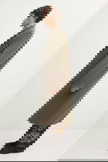 Kabáty OUR LEGACY Our Legacy Robe Overcoat Zelené | M4251RD, 4