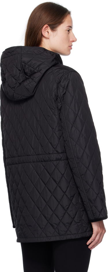 Kabáty Burberry Burberry Quilted Nylon Hooded Coat Čierna | 8113825, 2