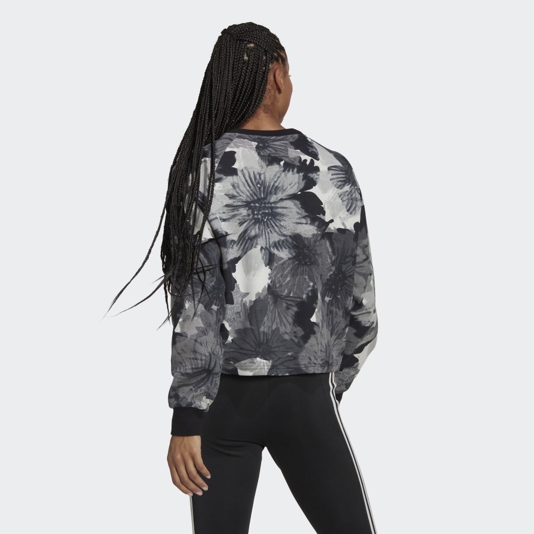 Mikina adidas Originals Allover Print Hoodie Čierna | HP0788, 1