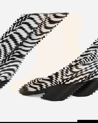 Doplnky Dries Van Noten Ponyhair Zebra Print Boots Rôznofarebný | 252-021707-302 900, 4