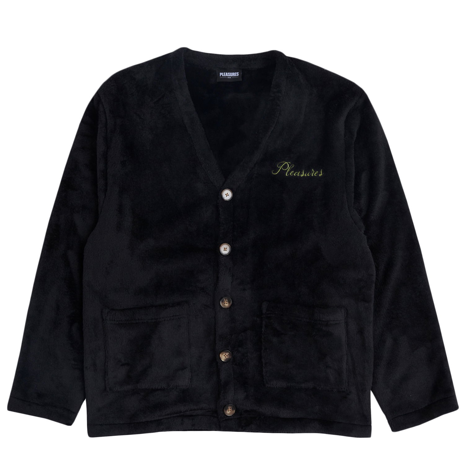 Sveter Pleasures Snorkel Cardigan Black Čierna | P23SP010-BLACK, 0