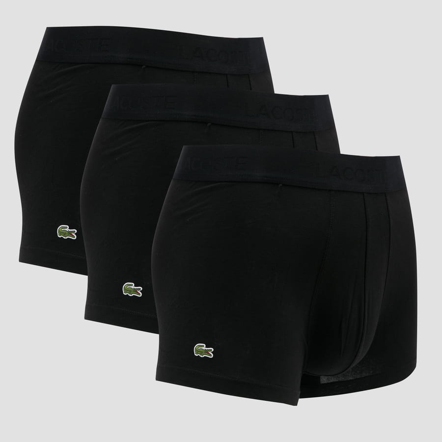Boxerky Lacoste Casual Cotton Stretch Boxer Čierna | 5H3407 031, 0