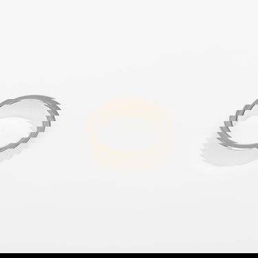 Prsteň Off-White Logo Ring Metalická | OMOC07AC99MET0017210, 1