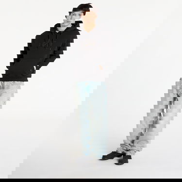 Mikina Alpha Industries Basic Hoodie Effect Print Čierna | 178312EP-03, 4