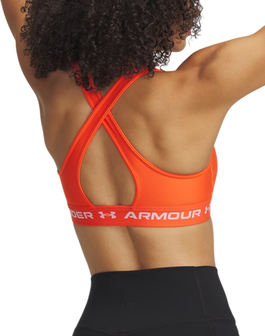 Podprsenka Under Armour Crossback Mid Sports Bra Oranžová | 1361034-847, 1