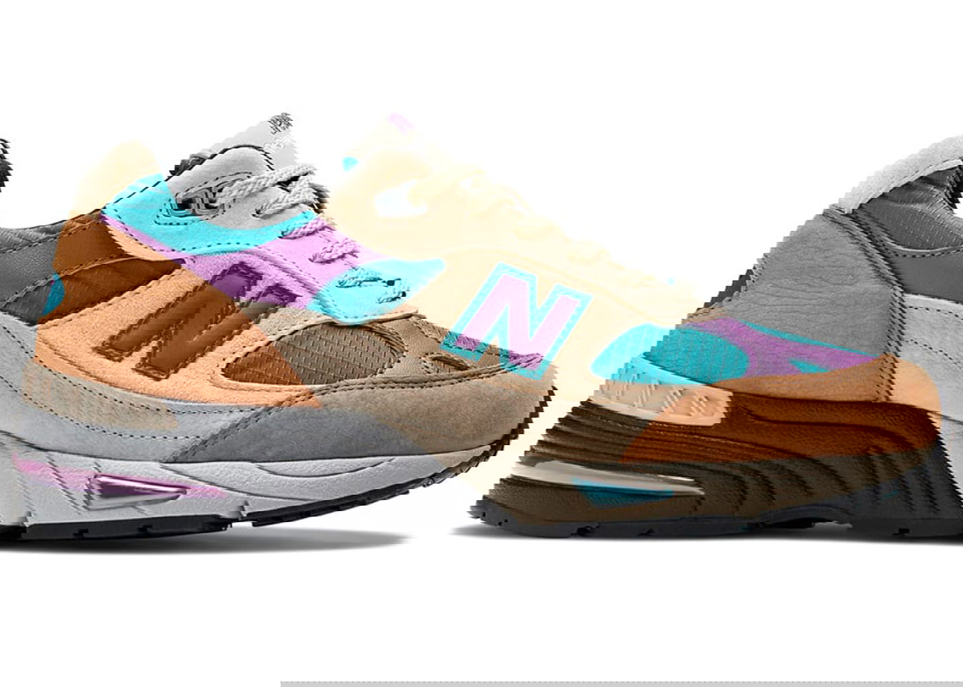 Tenisky a topánky New Balance Palace x 991v1 Made in UK "Taos Taupe" Rôznofarebný | M991PAL, 1