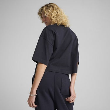 Tričko Puma PREMIUM ESS Oversized T-Shirt Čierna | 629776_16, 1