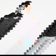 NBA Blackout Heavyweight Satin Jacket Los Angeles Lakers