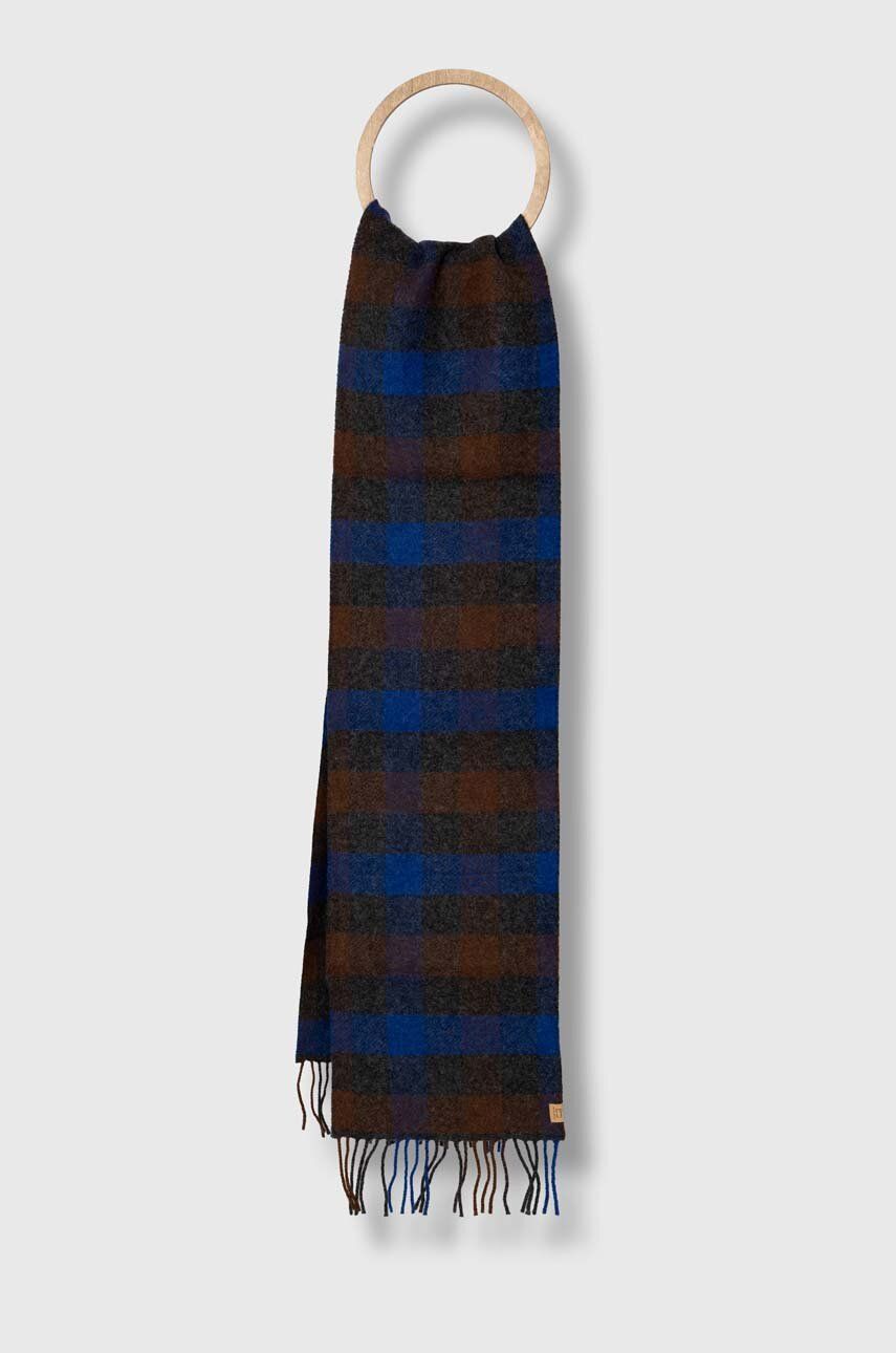 Wool Buffalo Check Scarf