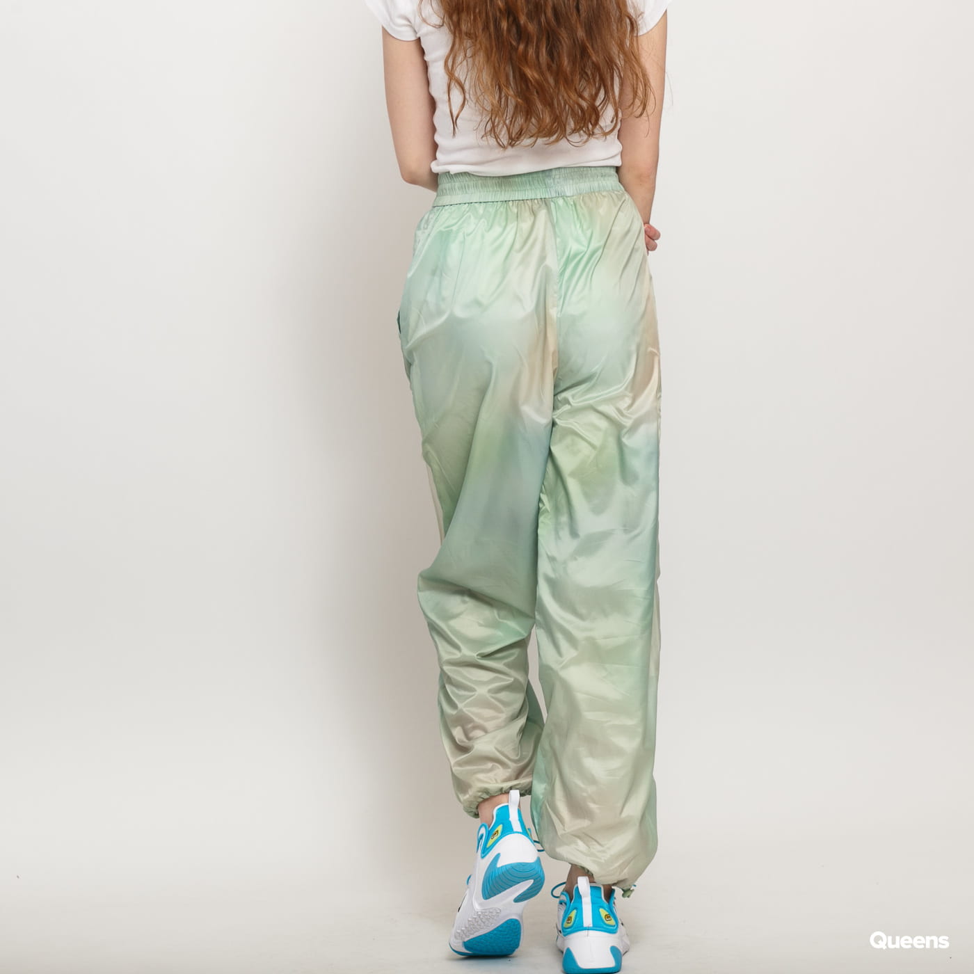 Tepláky WOOD WOOD Joice Track Trousers Zelené | 12011608-1186, 1