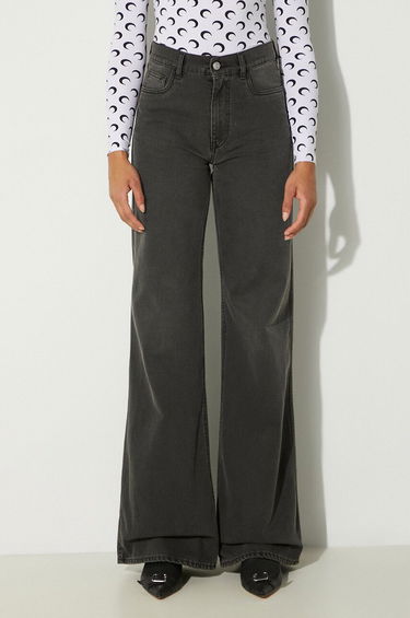 Džínsy Coperni Wide Leg High-Waisted Denim Pants Šedá | COPP95F2004, 0