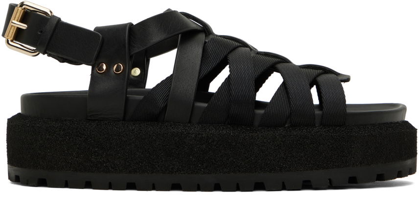 Šaty rag & bone rag & bone Park Platform Sandals Čierna | WFF23SF0083H8, 0