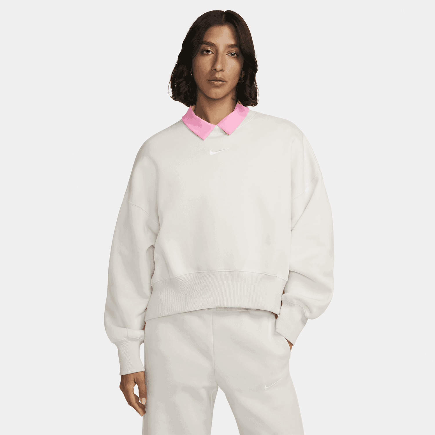 Mikina Nike Oversized Béžová | DQ5761-104, 0