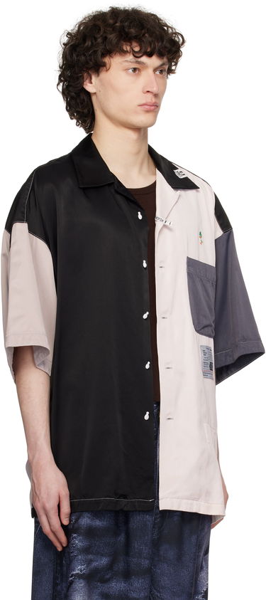 Košeľa Maison MIHARA YASUHIRO MIHARA YASUHIRO Crazy Pattern Short-Sleeve Shirt Šedá | J14SH185, 1