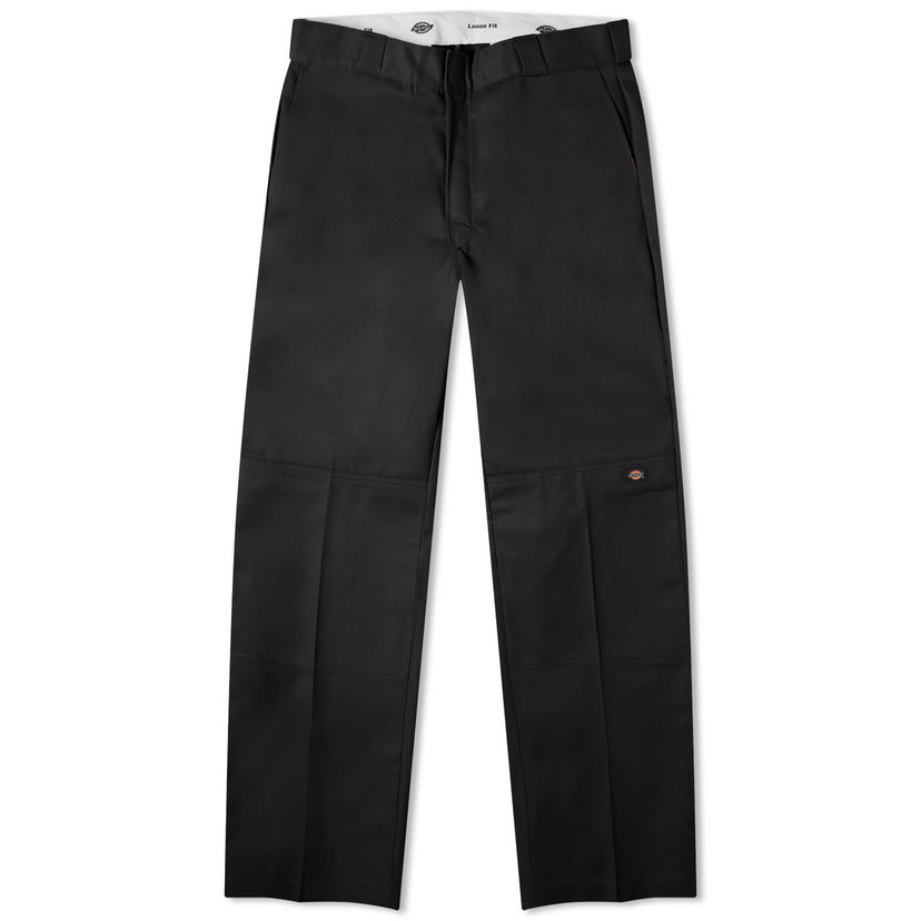 Nohavice Dickies Double Knee Loose Pant Čierna | DK0A4YW2BLK1