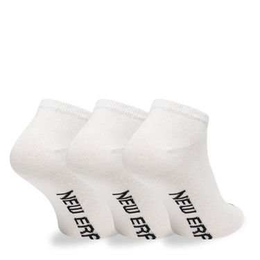 Ponožky New Era Flag Sneaker 3-Pack Biela | 13113638, 2
