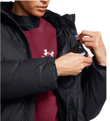 Prešívaná bunda Under Armour Women's Puffer Parka Čierna | 1384649-001, 2