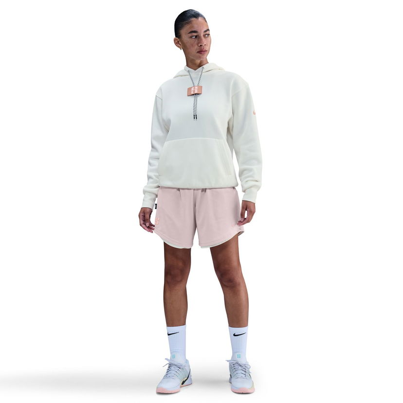 Mikina Nike Sabrina Fleece Basketball Hoodie Biela | FJ4449-133