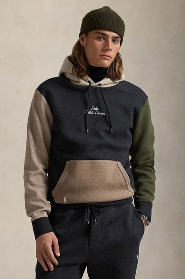 Mikina Polo by Ralph Lauren Colorblock Hoodie Šedá | 710957592, 0